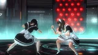 DEAD OR ALIVE 5 Last Round　こころvsヒトミ　メイド服バージョン