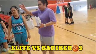 ELITE vs BARIKEROS | SPSS Basketball LeagueWomen’s Basketball - D’League Categor