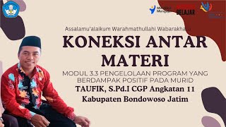 KONEKSI ANTAR MATERI MODUL 3.3