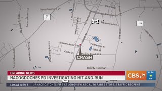 Man killed, driver sought in Nacogdoches hit-and-run