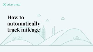 Auto Tracking: Track trips from your pocket