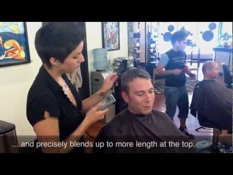 Chicago Male Salon - Mens Short Haircut Video Chicago Male Salon - Mens Short Haircut Video