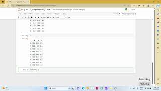8. Preprocessing data part 3