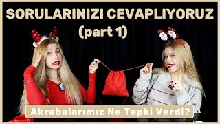 Soru-Cevap Yılbaşı Özel 🎅🏻🎁(Kendimizi ifşa ediyoruuuz...)