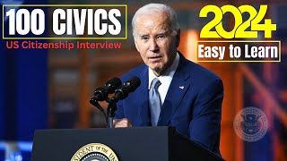 [Full Answers] 2024 Version USCIS Official 100 Civics Questions & Answers Citizenship Interview 2024