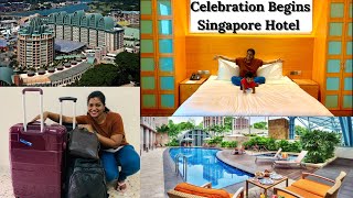 நாங்கள் கிளம்பியாச்சு 1st Birthday Celebration Begins | Singapore Sentosa Hotel Room Tour