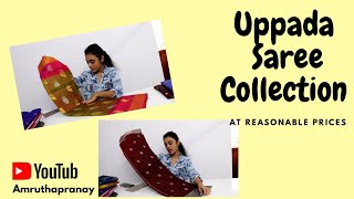 uppada Saree Collection|| Sarees at reasonable price||Amruthapranay