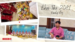 Tihar Vlog | Bhai-Tika Day 2081 | Newari Culture | Celebrating Tika | Happy Family