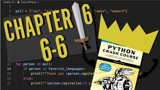 Python Crash Course: Chapter 6 | Try It Yourself 6-6 | Beginner Python Problem Walkthrough!