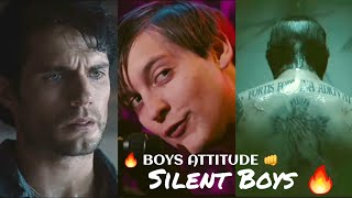 Top 5 Silent Boys Attitude Status🔥| Silent But Violent Boys 😡 | Best Boys Attitude WhatsApp Status 👊