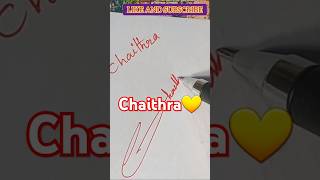 Chaithra💛requested signaturestyle #shortsfeed #shortvideo #shortsvideo #signaturestyle #chaithra