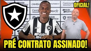 BOMBA!! ARIAS É A PRIMEIRA CONTRATAÇÃO OFICIAL DO BOTAFOGO PARA 2025! \