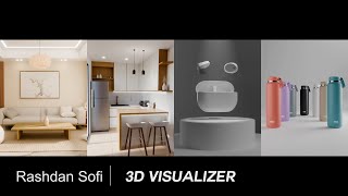 3D Visualizer/Animator Showreel 2025