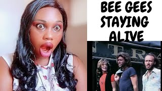 MUSIC LOVER REACTS TO BEE GEES - STAYING ALIVE REACTION