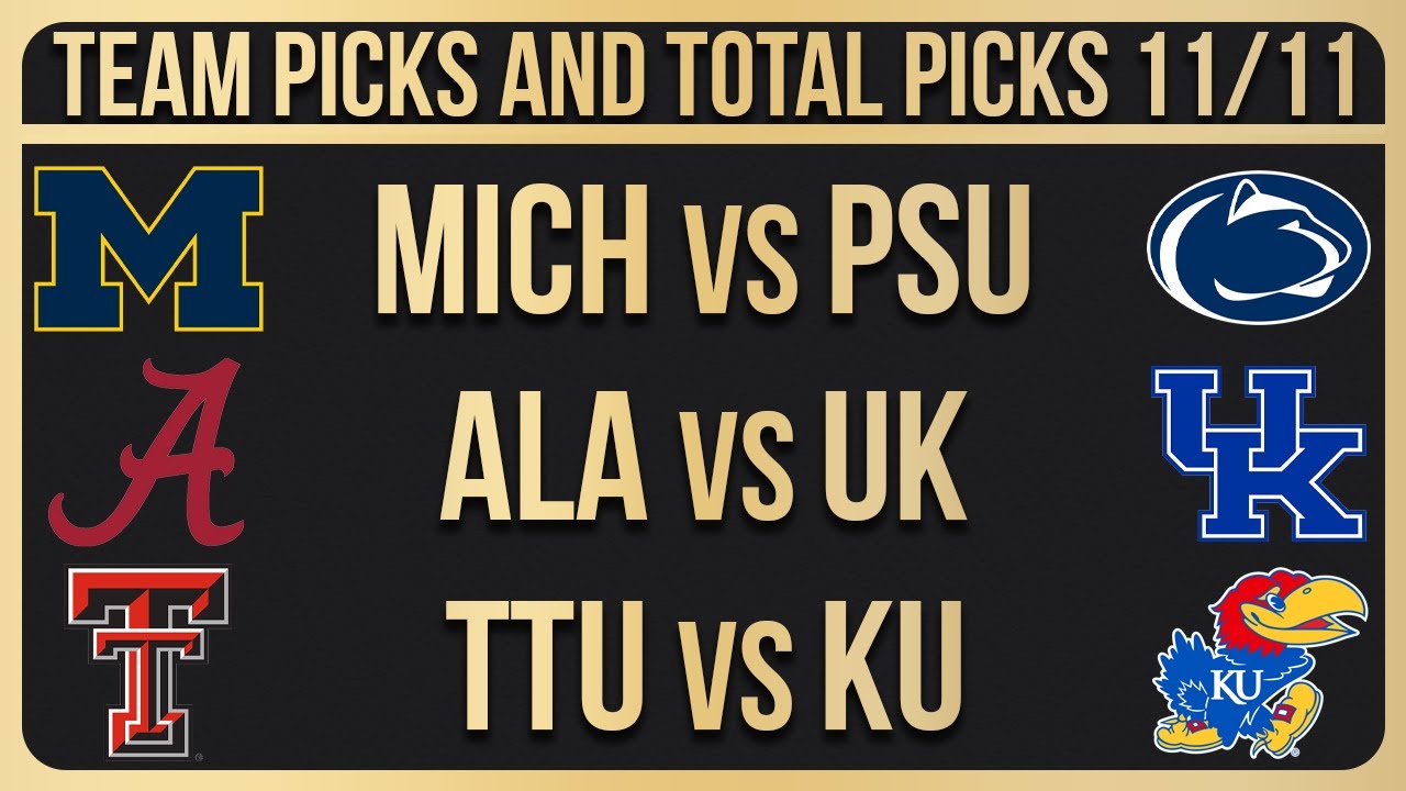 FREE College Football Picks Today 11/11/23 NCAAF Week 11 Betting Picks ...