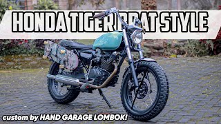 HONDA TIGER BIKIN HEREX ❌ ! HONDA TIGER di JADIKAN MOTOR CUSTOM BRAT STYLE ✅ !