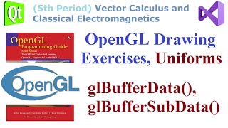 090 - OpenGL Drawing Exercises, Uniforms, Element Buffer Object, glBufferData(), glBufferSubData()