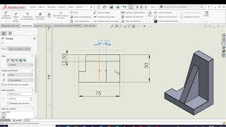 Tutorial SolidWorks -   MISE EN PLAN EXERCICE  NERVURE