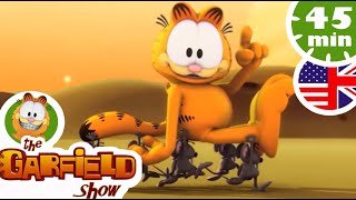 Garfield goes to the cheese Planet!- HD Compilation