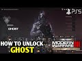 How to Unlock Ghost MODERN WARFARE 3 Ghost Operator MW3 | How to Get Ghost MW3 Ghost Operator Unlock