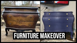 Furniture makeover | Using BEHR Chalk Decorative Paint