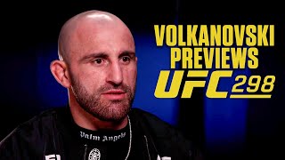 Alexander Volkanovski UFC 298 Interview: I’m out to ‘humble’ Ilia Topuria | ESPN MMA