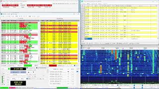 【アマチュア無線　FT8　21MHz　DX】2024 04 08 09 25 29