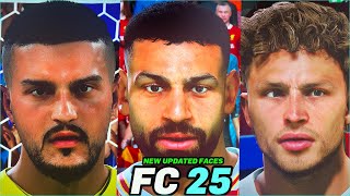 FC 25 | ALL NEW UPDATED PLAYER FACES | TITLE UPDATE 8