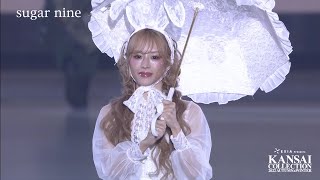 門りょう 伝説のキャバ嬢がホワイトバニーコスプレで登場♡ | sugarnine×LARME 【関西コレクション 2022 A/W 】