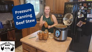 Canning Beef Stew in the electric Carey/Nesco Canner