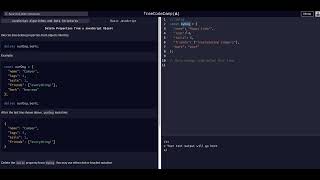 Delete Properties from a JavaScript Object - Free Code Camp Help - Basic Javascript - Data Structure