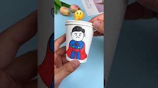 Cute Craft Idea With Paper Cup| DIY craft #shorts