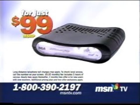 Msn Tv 2002 Youtube