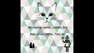 My cleaning Routine: Laundry day | Moje uklízecí rutina: Prací den