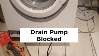 Bosch Classixx6 Washing Machine Drain Pump removal