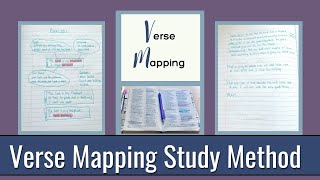 Bible Basics: How to Use the Verse Mapping Bible Study Method | Amanda Brown
