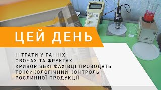 Нітрати у ранніх овочах та фруктах: криворізькі фахівці проводять токсикологічний контроль продукції