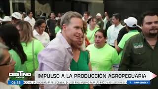 Manuel Velasco asegura que Sheinbaum apoyará a los productores agropecuarios | Noticias con Paco Zea
