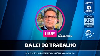 Paulo de Tarso • Da lei do trabalho