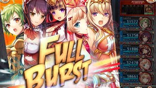 【神姫PROJECT】4属性別に挑む 払暁戦 セラフィ・ディリジェンスEXPERT Lv700台 - 神姫プロジェクト R ユニオンイベント