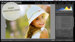 Zo maak je OGEN opvallender in adobe LIGHTROOM