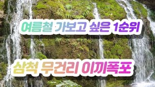 [둘레길 산행] 삼척 무건리 이끼폭포