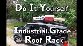 Heavy Duty Modular DIY Roof Rack, Versatile and super easy to make