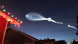 SpaceX: Kurioses Licht am Nachthimmel Kaliforniens