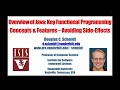 Overview of Java: Key Functional Programming Concepts & Features – Avoiding Side-Effects