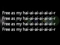 Lady Gaga - Hair (lyrics!) HQ