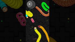 Cacing Terbesar Superhero Spiderman || Worms Zone.io Slither Snake Game #96022