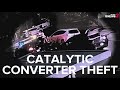 Catalytic converter theft prevention devices