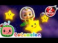 Twinkle Twinkle Little Star 2 HOUR LOOP | CoComelon JJ's Animal Time | Animal Lullabies for Kids