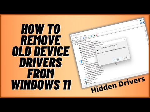 How To Remove Old Hidden Device Drivers From Windows 11